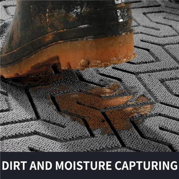 Front Door Mat, Waterproof Indoor Outdoor Welcome Mats for Entrance, Heavy Duty - Picture 3 of 7